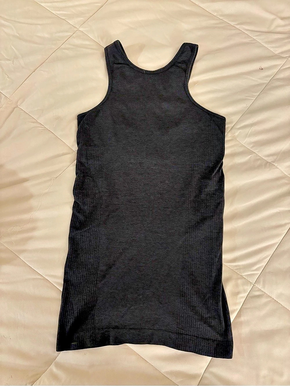 Lululemon Black Athletic Fitted Tank Top
